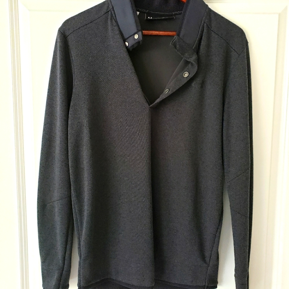 Under Armour golf pullover charcoal M